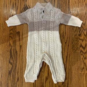 BabyGap Cableknit Sweater One Piece Outfit 6-12 mo